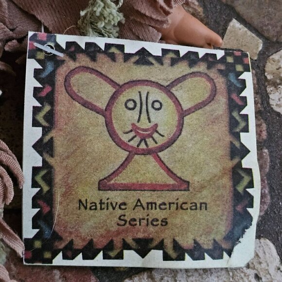 Vintage 1998 Sandy Dolls Native American Series Doll With Tag - Picture 3 of 13